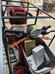 VEVOR Lunar, Heavy Duty 4-Wheel Mobility Scooter, 3-Speed 500lbs Capacity-new