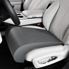 Coverado Car Seat Extender Leg Support, Leather Leg Extender Cushuin for