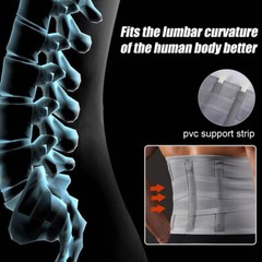 Adjustable Lumbar Support Lower Waist Back Belt Brace Pain Relief Men and Women