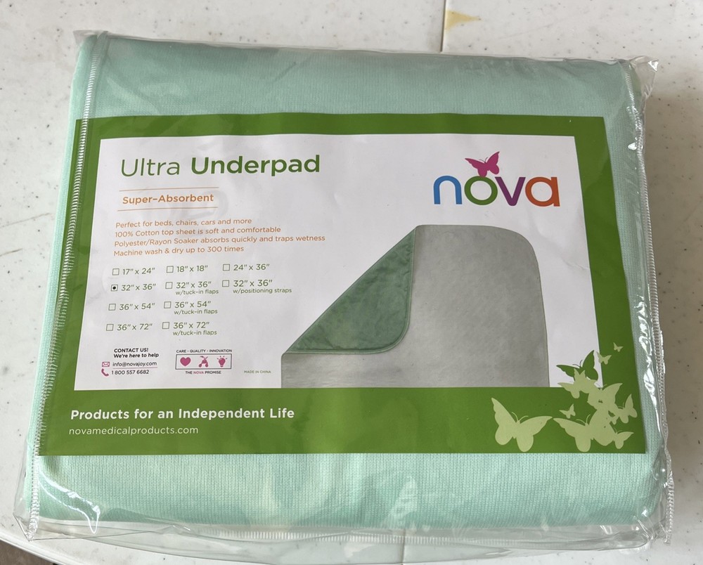 NOVA Ultra Underpad 32 Inch x 36 Inch