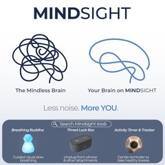 Mindsight ‚Original Breathing Buddha‘ Guided Visual Buddha, Multicolor