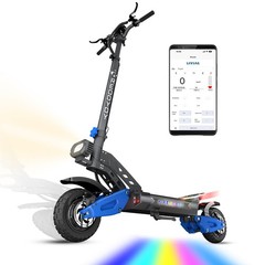 RD2 2*2500W Dual Motor Electric Scooter Adult,5000W E-bike 89KM Range+Black Seat