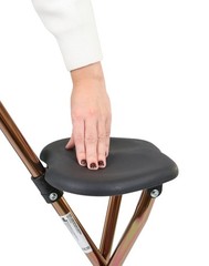 Pepe Mobility Folding Cane Seat 32.5 Height Walking Cane Seat For Travel Men