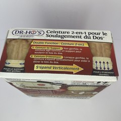DR-HO’s 2-In-1 Back Relief Belt Size A 25-41″ Stretch Support degenerative disc