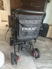 Pride Mobility Jazzy Carbon Folding Travel Power Wheelchair – Battery 44 Lbs