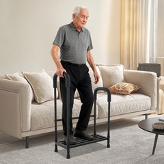 200kg Step Stool Bed Rails Step Stool Freestanding Bed Step Stool w/ Handle