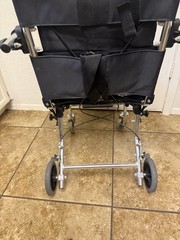 Wheelchair Ultra-Light Wheelchair for The Elderly, Folding Transport Chair. 15lb
