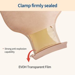Deraymi 20 Pack Ostomy Bags One-Piece Colostomy Bags with Clamps Closure | 15…