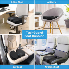 Memory Foam Seat Cushion Coccyx Sciatica Relief Office Car Chair Pad