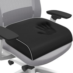 Versatile Memory Foam Cushion for Office, Car & Travel – Removable Black Cover