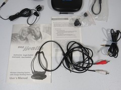 Pyle Health PHPHA56 Wireless TV Hearing Assistance System Bundle – COMPLETE