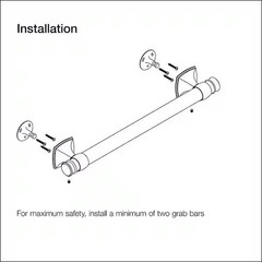 Kohler RUBICON 9″ assist bar. R27240-BN Brushed Nickel. New in box.