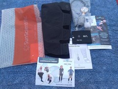 Sun Scientific Aero-Wrap Gradient Compression Unilateral XL Extra Large Flex NEW