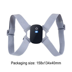 Smart Posture Corrector Back Brace LCD Sensor Vibration Reminder Adjustable 8