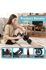 ROM Knee Brace, Hinged Immobilizer for ACL, MCL & PCL Injury, Fits Left or Right