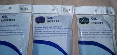 4 SEALED DR. COMFORT GEL CUSHION MULTI DENSITY INSERTS M 14 CLOUD CONTROL NEW
