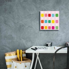 Epic Graffiti Nail Polish Fun By Ann Kelle Designs Canvas Wall Art 12X12