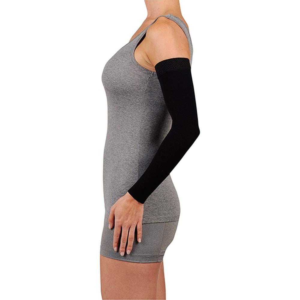 Juzo Soft 2002, Compression Armsleeve with Silicone Top Band, 30-40 mmHg , Regul