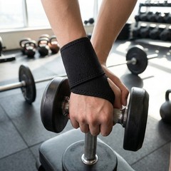 3Pairs Adjustable Wrist Compression Braces, Support Wraps for Gym & Recovery