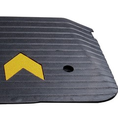2″ Rise 33069LBS Recycled Rubber Threshold Ramp Non-Slip for Wheelchair Scooter