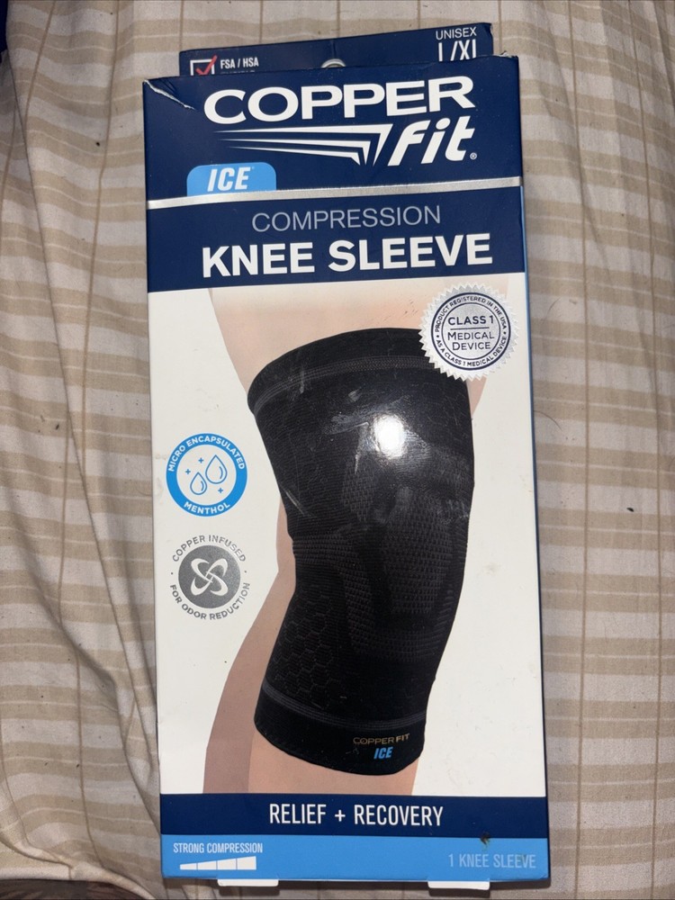Copper Fit CFIKNLXL Compression Sleeve