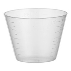 McKesson Translucent Disposable 1 oz. Graduated Medicine Cup 12146 5000 per Case