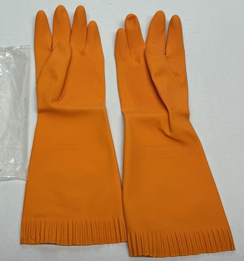 Mediven Super Grip Gloves for Donning Stockings ( Small, Med, Large ) Orange