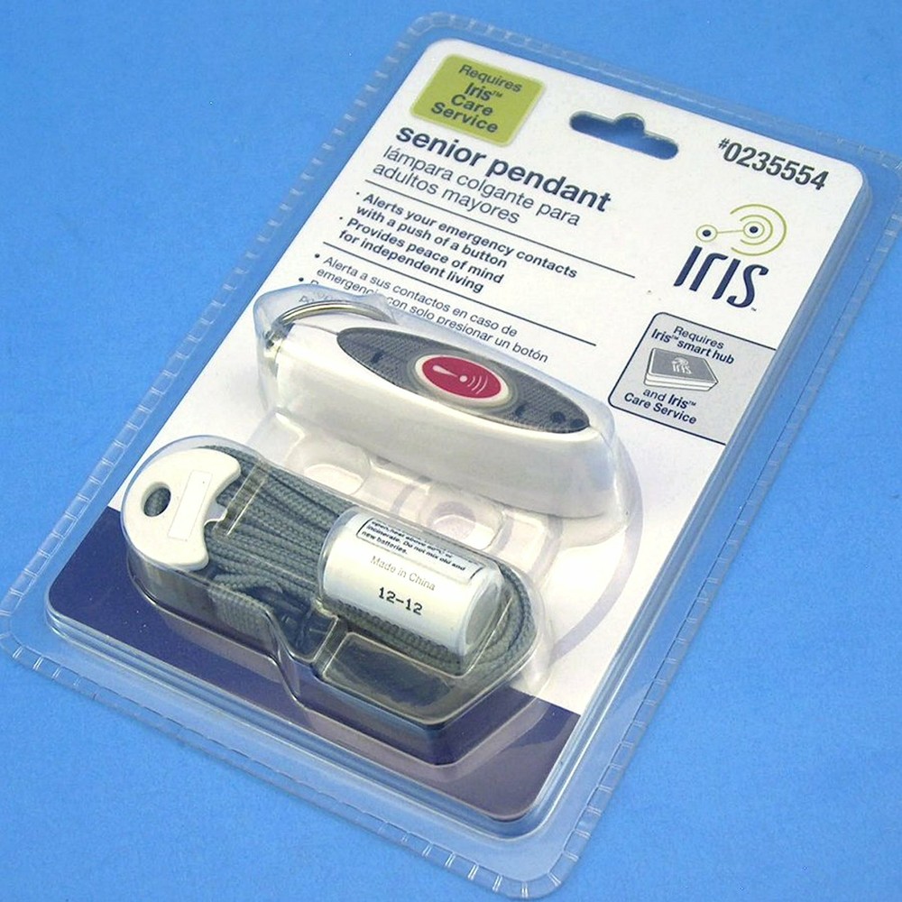 K091B Iris Senior Pendant 0235554 Alert emergency Provide Independent Living New