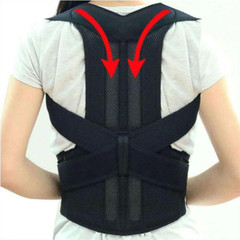 Hunchback Correction and Back Straightener for Pain Relief Brace Belt Men Women+
