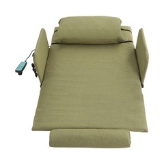 Electric Power Lifting Adjustable Bed Back Rest for Patient , 350lbs, GreenUS