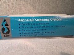 Med Spec 264015 ASO Ankle Stabilizer – Large- Black New in Opened Box