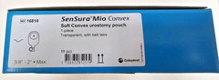 Coloplast SenSura One-Piece Urostomy Pouch, Soft Convex, 3/8″ to 2″ Cut-To-Fit