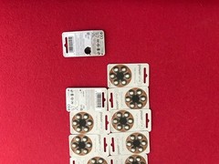 POWERONE P312 HEARING AID BATTERY 59 IN BOX ONE USED