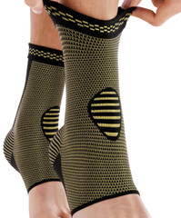 2 PCS Large Modvel Foot & Ankle Brace Socks Sprained Ankle Compression Sleeve
