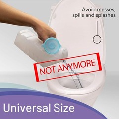 Disposable Male Urinal Bag Carebag Pee Bag Medical Grade with Super Absorbent…