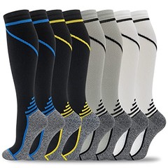 8 Pairs Compression Small-Medium 00-8 pairs-blue/yellow/grey/white line-NEW