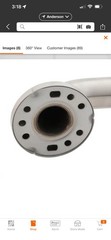 42 In. L X 1 1/4 In. ADA Compliant Grab Bar in Brushed Stainless Steel