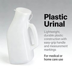 Urinals Bottle for Women and Men with Lid 1200ml portable plastic bedpan Bottle
