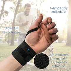 Swede-O Elastic Wrist Wrap w/ Thumb Loop Compression Helps Ease Inflammation USA
