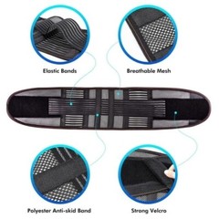 Lower Back Brace Herniated Disc Lumbar Support Belt Pain Relief Women Men Girdle