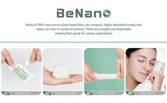 Premium Disposable Compressed Face Towels Tablets, 100% USDA Biobased Quick Dry
