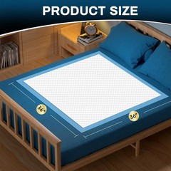 Disposable Bed Pads 36″ X 36″ (50 Count) , Extra Large Heavy Duty Incontinence U