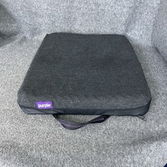 Purple Royal Seat Cushion For Car Office Chair Thick Gel Pad 17.5 x 15.75 x 2”