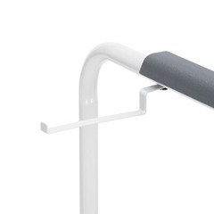 Adjustable Toilet Safety Rails for Seniors Handicap 440lbs w/ Anti-slip Armrest