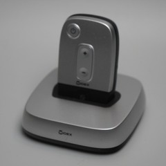Widex TV-Controller II and TV-Base Hearing Aid TV Streamer Silver Black