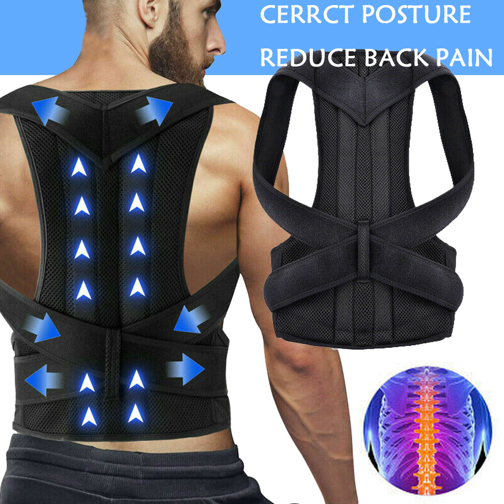Posture Corrector Clavicle Back Support Straight Shoulders Body Brace Belt Strap