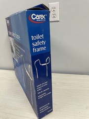 Toilet Safety Frame Carex Bath Bathroom Medical Adjustable Universal B358-00 NEW