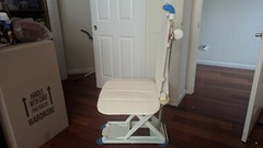 bath lift battery, Careline Corp, Aquajoy, White, good condition, 13.2 volt dc