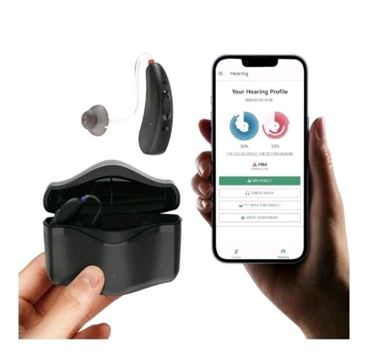 New, Sealed! VODESON Advanced Bluetooth Hearing Aids-Rechargeable $299 MSRP