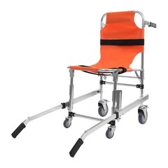 Multi-function Mobility Chair Emergency Stair Climbing Wheelchair W/safety Strap